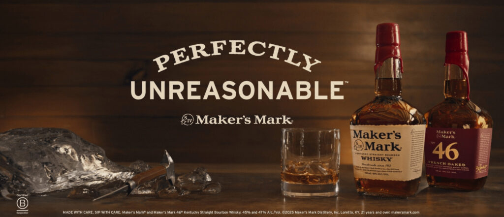 Makers Mark Bourbon Answers with "Perfectly Unreasonable"